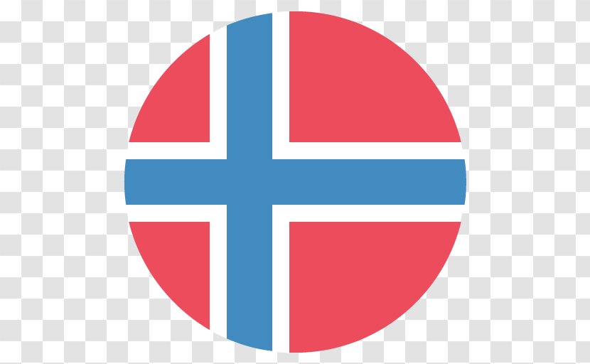 Flag Of Norway Emoji Iceland - Logo - Vector Transparent PNG