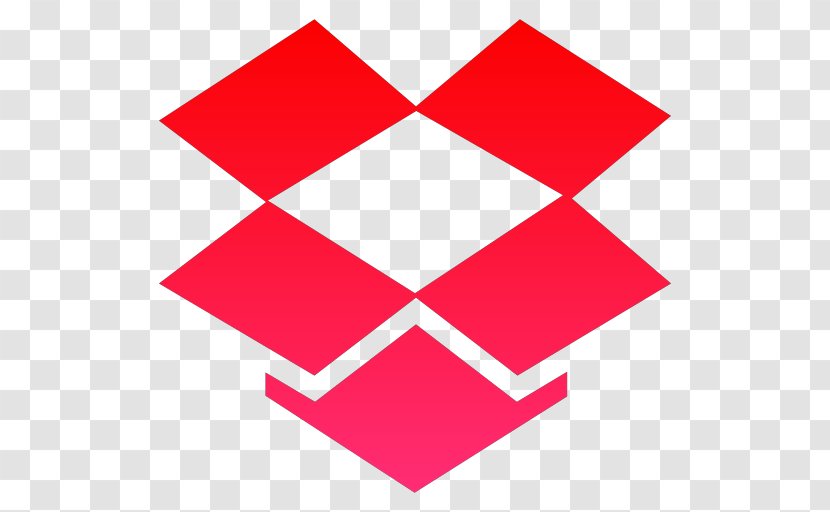 Dropbox Computer File Cloud Storage Hosting Service - Red - Transparency And Translucency Transparent PNG