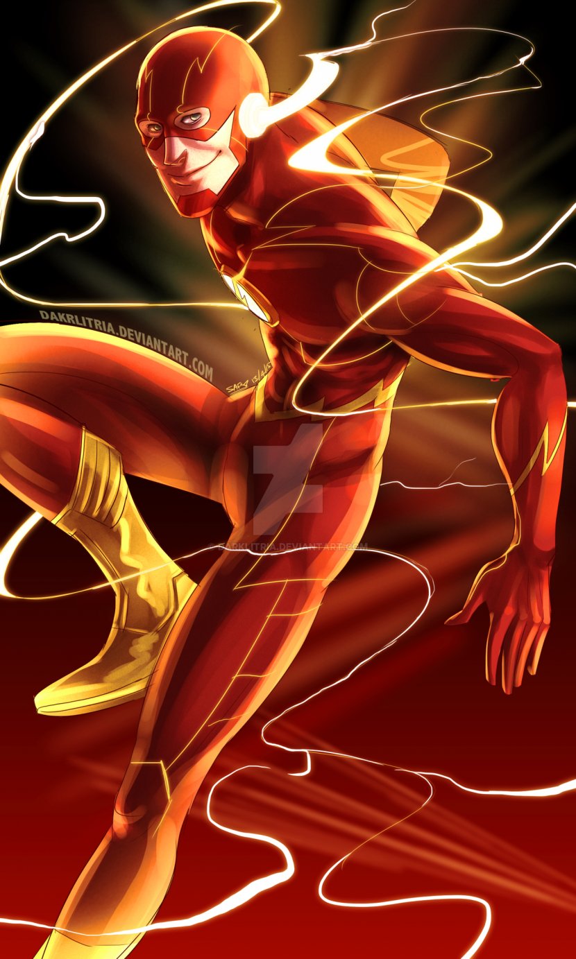 Flash Art Drawing DC Comics Comic Book - Cartoon Transparent PNG
