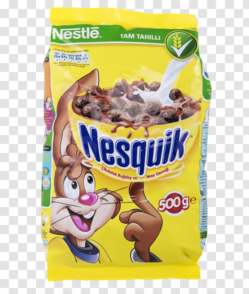 Breakfast Cereal Corn Flakes Cocoa Krispies Muesli - Nesquik Transparent PNG