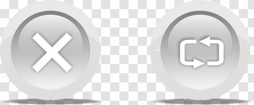 Push-button White - Communication - Button Transparent PNG