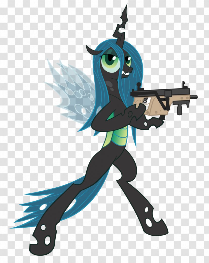 My Little Pony Queen Chrysalis Scootaloo Image Television - Gun - Monarch Color Transparent PNG