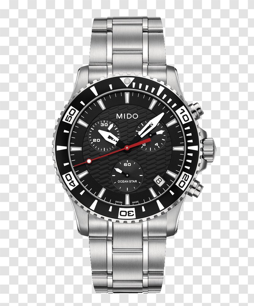 Mido Chronograph Chronometer Watch Clock - Position - Star Ocean Transparent PNG