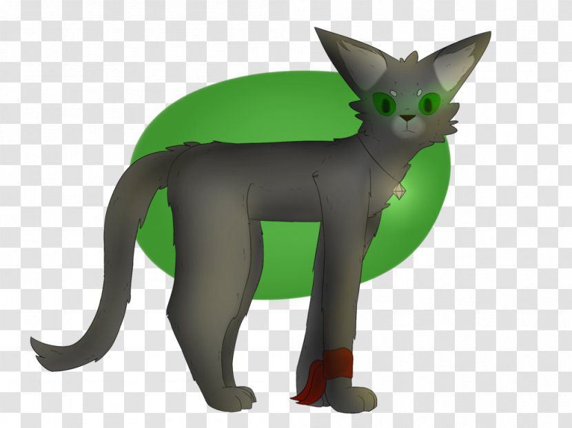 Korat Whiskers Tail Cartoon Character - Green - Coal Transparent PNG