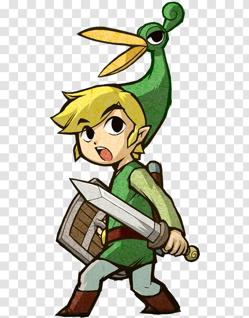 The Legend Of Zelda: Minish Cap Four Swords Adventures Skyward Sword Zelda II: Adventure Link Breath Wild - Art - Nintendo Transparent PNG