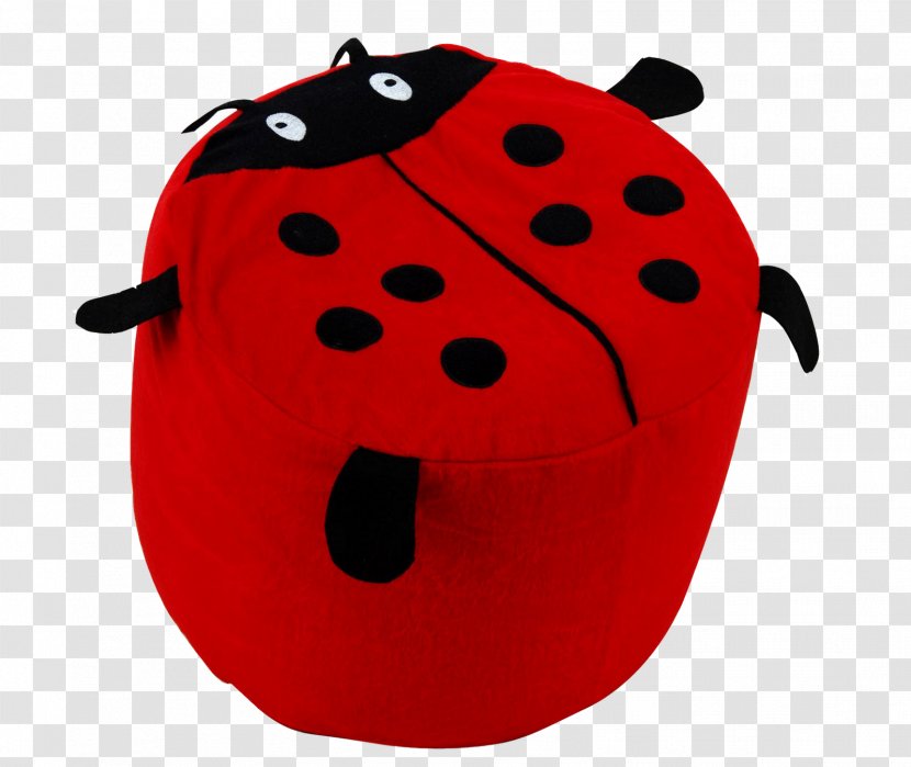 Ladybird Beetle Tuffet Cushion Plush - Quality - Joaninha Transparent PNG