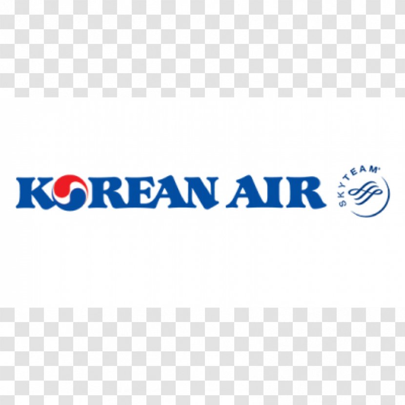 Korean Air Logo Airline Mactan–Cebu International Airport Philippines - Blue - Thai Airways Transparent PNG
