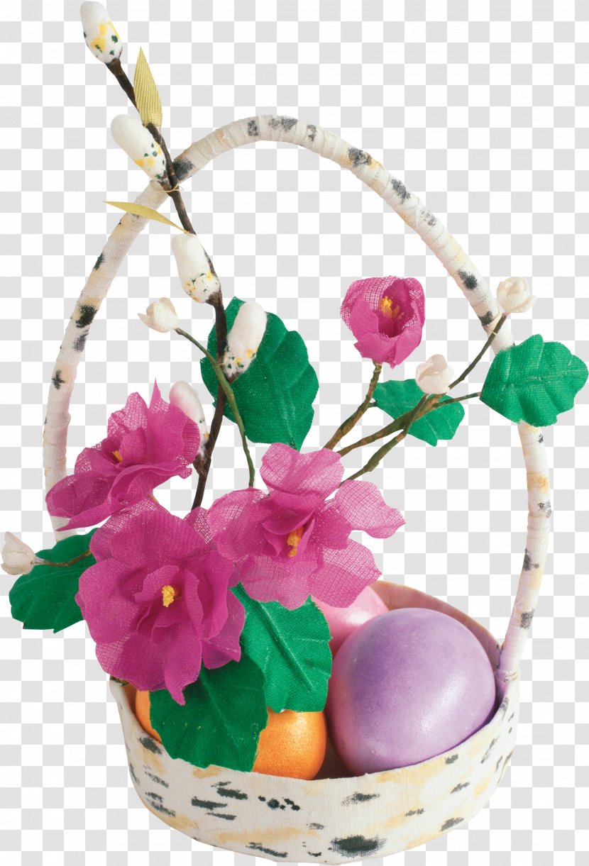 Easter Egg Clip Art - Flower Arranging - Cross Transparent PNG