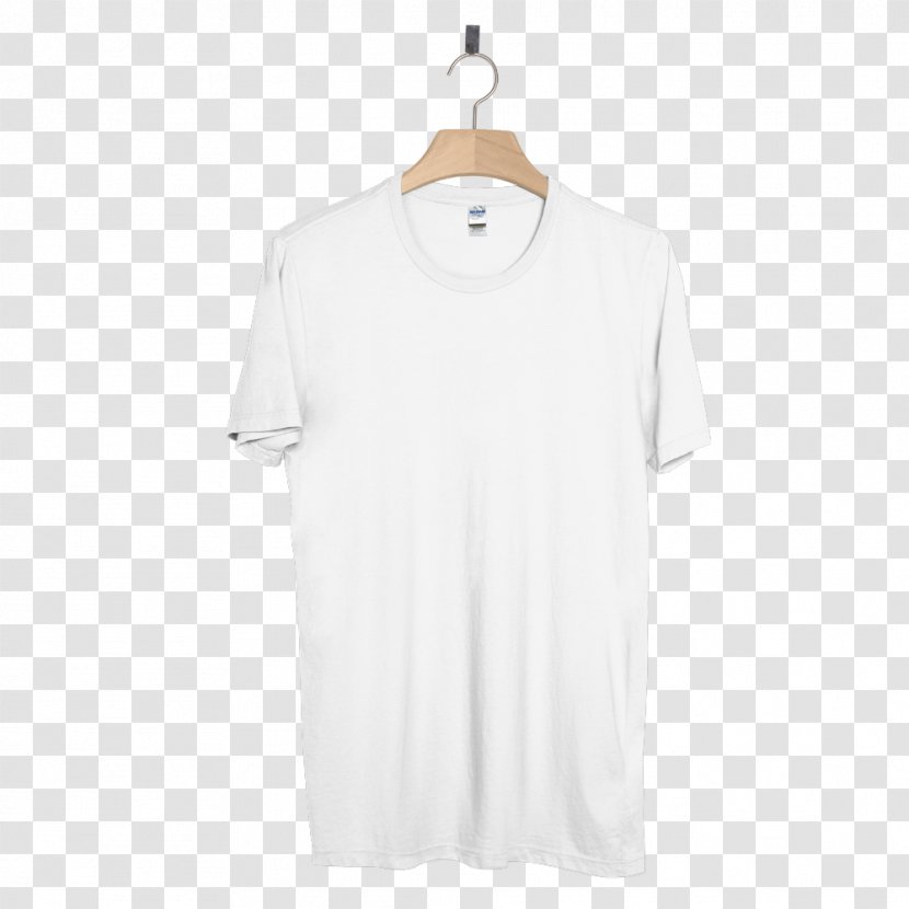 T-shirt Sleeve Shoulder Collar - White Transparent PNG