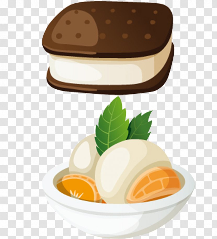 Ice Cream Food - Cartoon Cake Transparent PNG