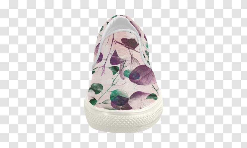 Shoe - Purple - Eucalypt Watercolor Transparent PNG