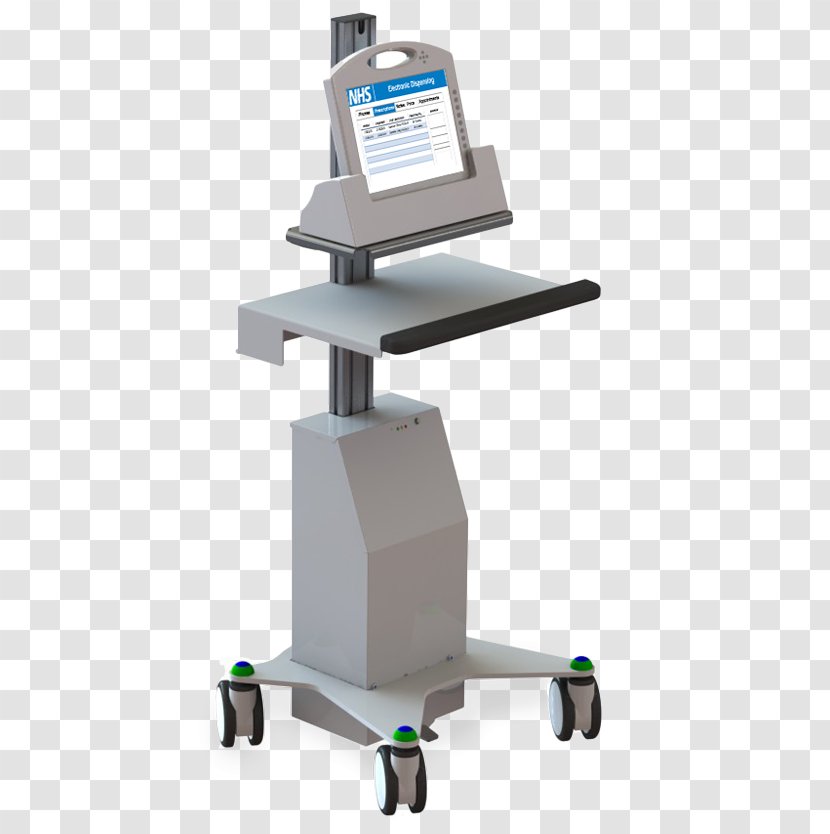 Laptop Tablet Computers Hospital Health Care - Computer - Portable Cart Transparent PNG
