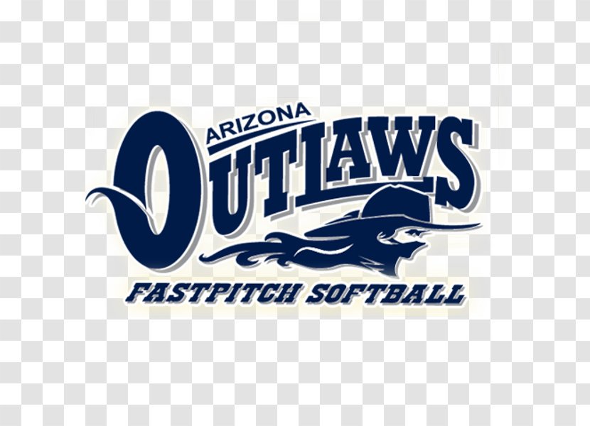Logo Arizona Outlaws Fastpitch Softball Austin - Text - Baseball Transparent PNG
