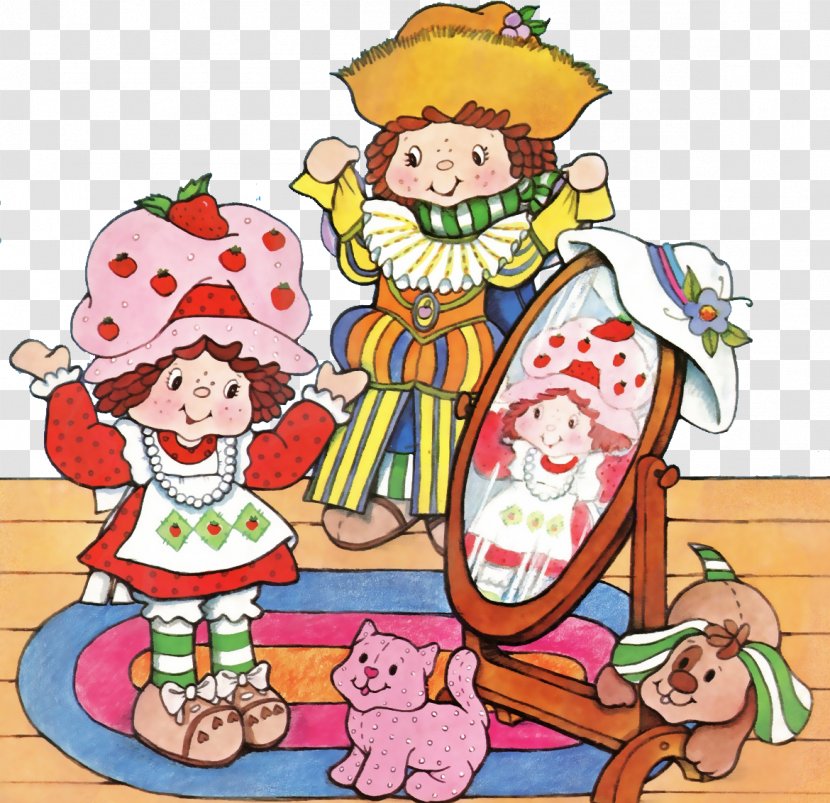 Paper Doll Strawberry Shortcake Clothing - Toddler Transparent PNG