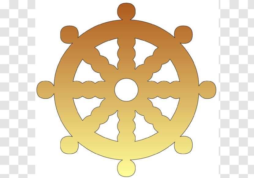 Buddhist Symbolism Dharmachakra Buddhism Illustration - Dukkha - Boat Wheel Cliparts Transparent PNG