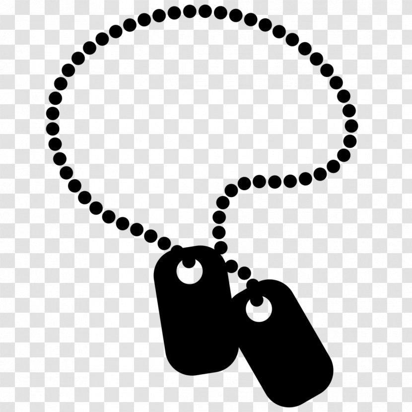 Dog Tag Pet Collar Military - Body Jewelry - Free Transparent PNG