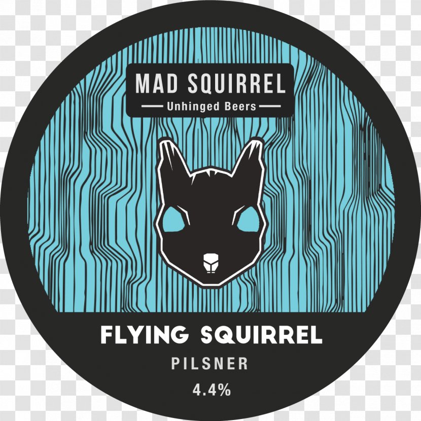 Mad Squirrel Brewery Shop Beer Red - Label Transparent PNG