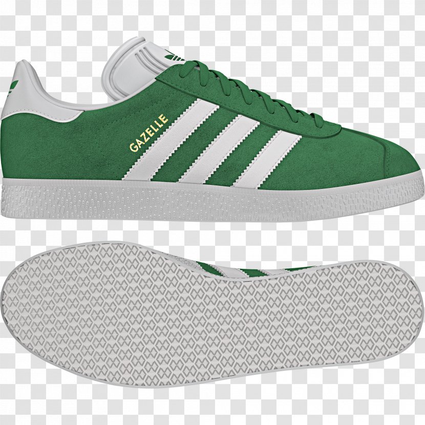 Adidas Originals Sneakers Shoe Nike - Green - Gazelle Transparent PNG