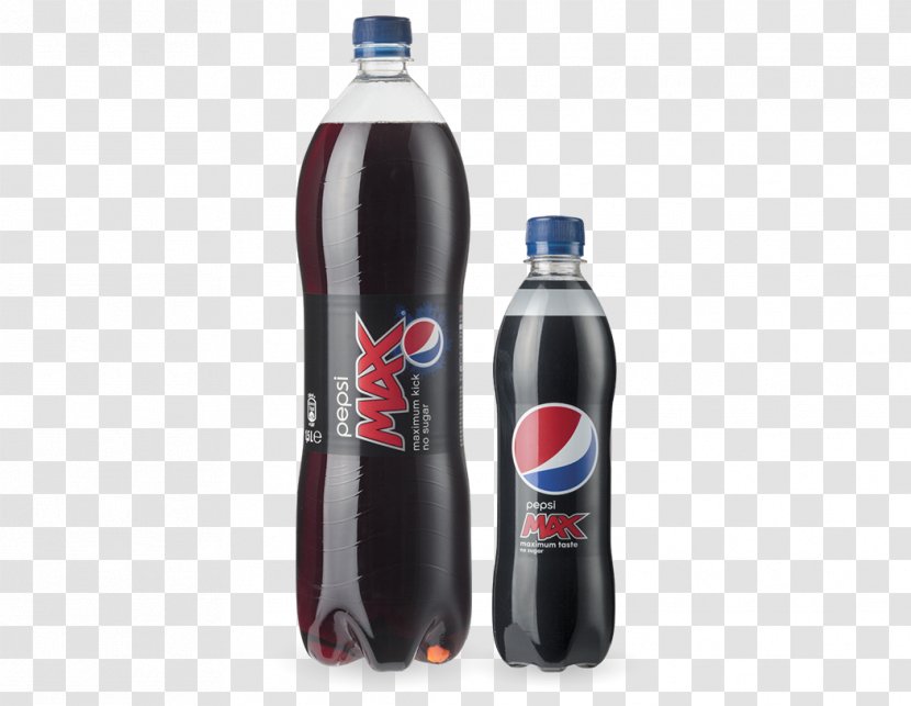 Water Bottles Fizzy Drinks - Carbonated Soft - Pepsi Max Transparent PNG
