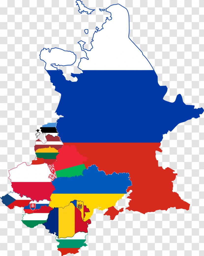 Central And Eastern Europe Flag Of Map - The Netherlands Transparent PNG