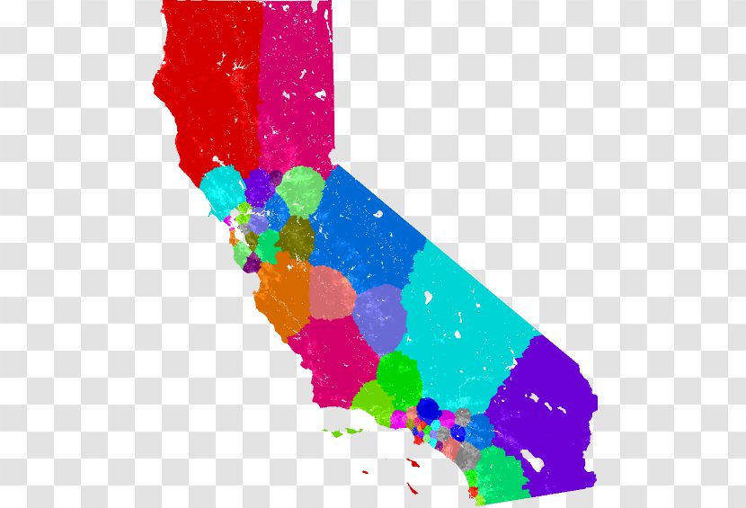 California's Congressional Districts Map Pennsylvania Geography - District Transparent PNG