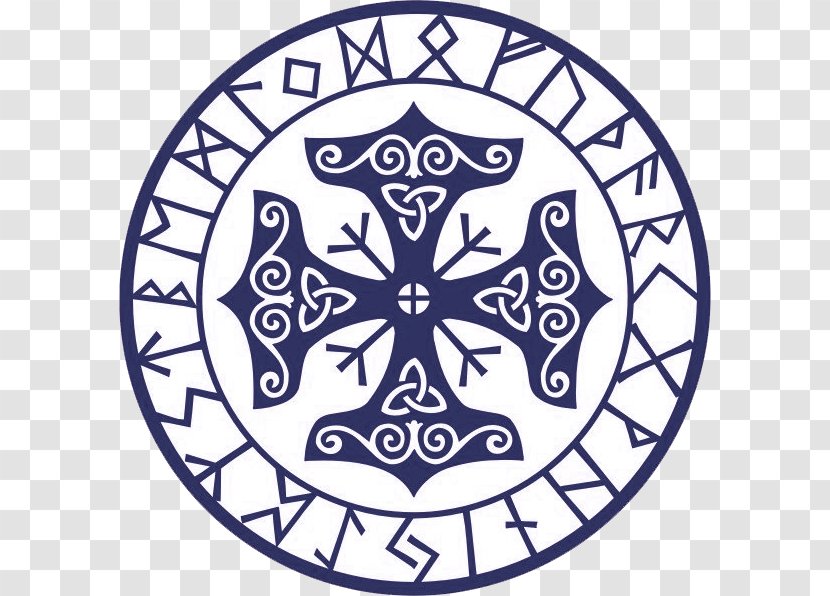 Vegvísir Viking Runes Compass Norse Mythology - Symbol Transparent PNG