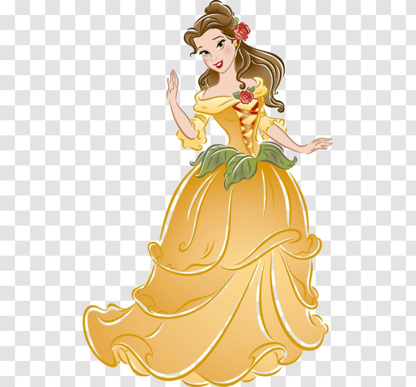 Belle Ariel Beast Cinderella Disney Princess - Cartoon Transparent PNG