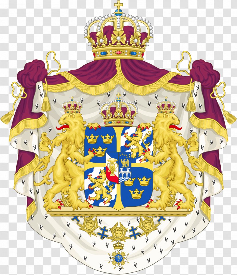 Union Between Sweden And Norway Coat Of Arms - National - Usa Gerb Transparent PNG