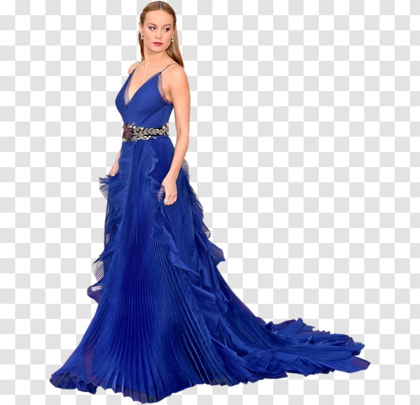 Gown Cocktail Dress Satin Prom - Brie Larson Transparent PNG