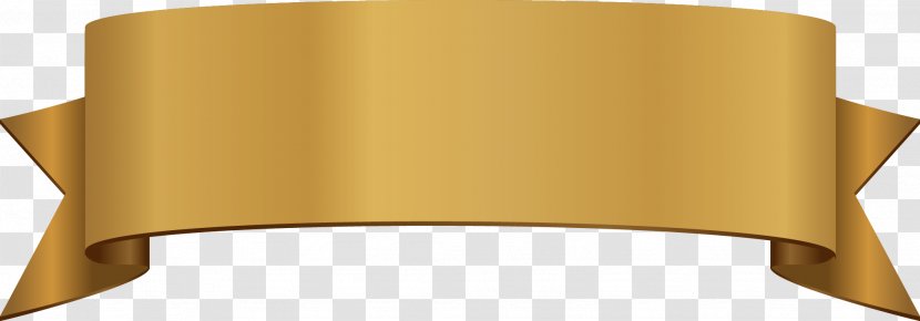 Ribbon Euclidean Vector Gold - Rgb Color Model - Pattern Title Transparent PNG