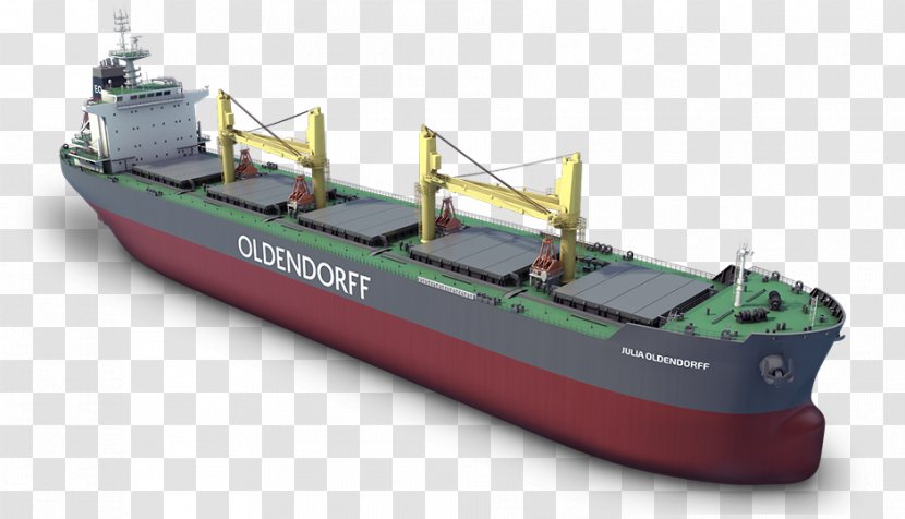 Bulk Carrier Cargo Ship Panamax Water Transportation - Ore Oil - Cartoon Transparent PNG