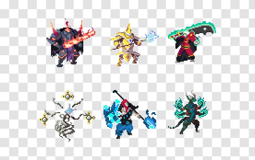 Pixel Art Digital - Duelyst - Scroller Transparent PNG