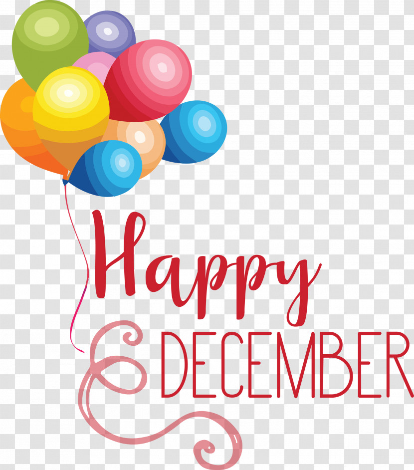 Happy December Winter Transparent PNG