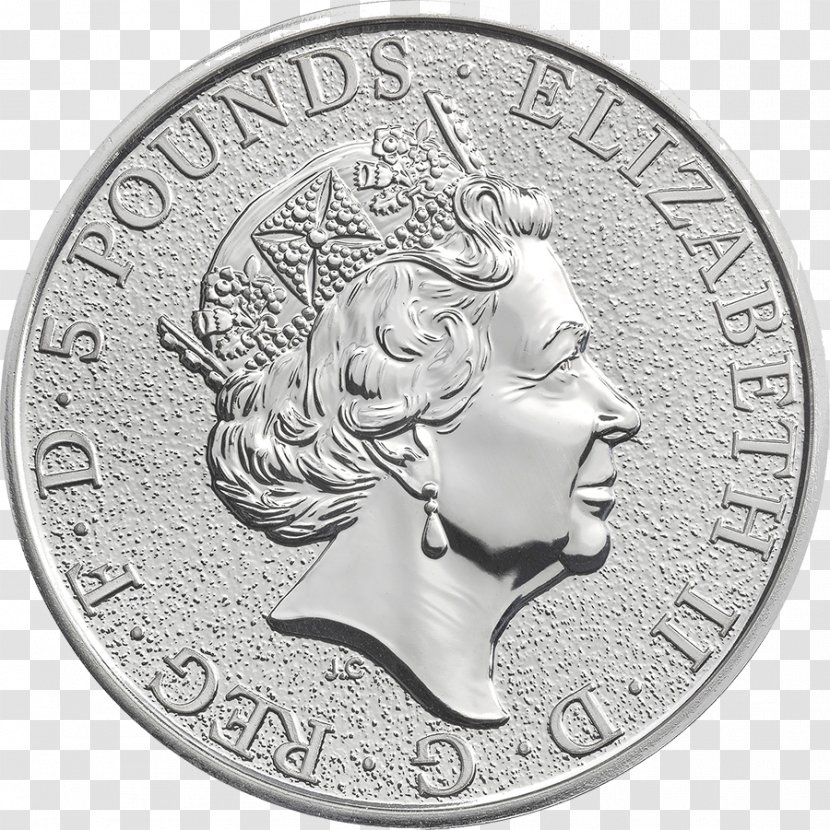 Royal Mint Britannia Bullion Coin Silver - Money Transparent PNG