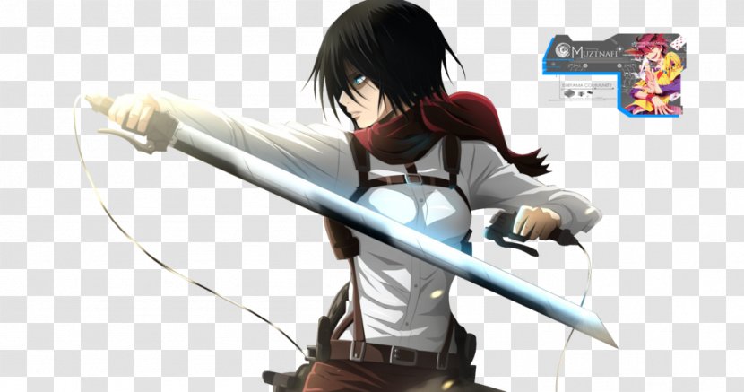 Mikasa Ackerman Eren Yeager Attack On Titan Rendering DeviantArt - Heart - Youtube Transparent PNG