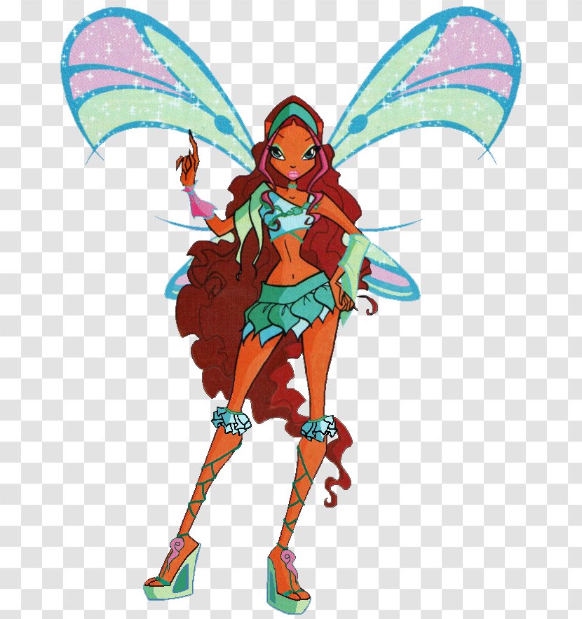 Aisha Bloom Musa Tecna Flora - World Of Winx - Fairy Transparent PNG