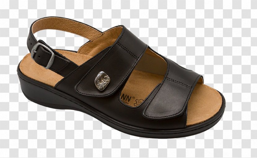 Slide Leather Shoe Sandal Walking Transparent PNG