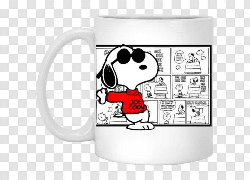Coffee Cup Snoopy Mug Comics - Peanut Cartoon Transparent PNG