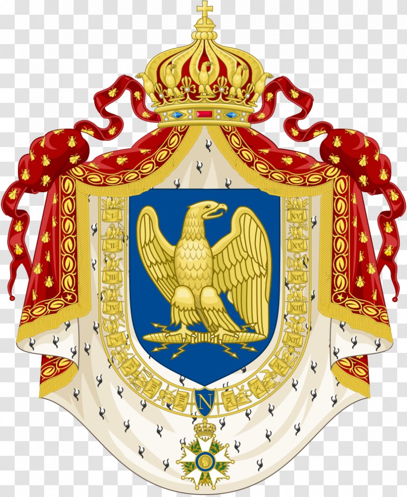 First French Empire Coat Of Arms Belgium Second - Emperor The - King Rome Transparent PNG