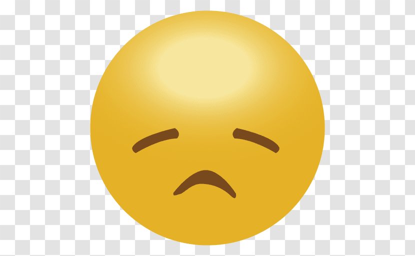 Emoticon Emoji Smiley Clip Art - Happiness - Sad Transparent PNG
