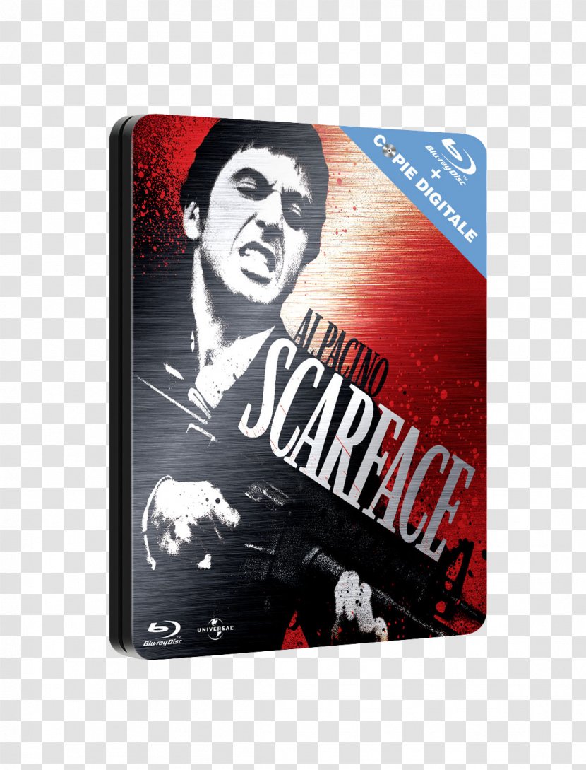 Al Pacino Tony Montana Scarface Blu-ray Disc YouTube - Highdefinition Video - Youtube Transparent PNG