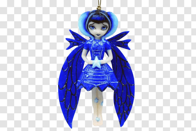 Strangeling: The Art Of Jasmine Becket-Griffith Fairy Cobalt Blue Christmas Ornament Figurine - Becketgriffith Transparent PNG