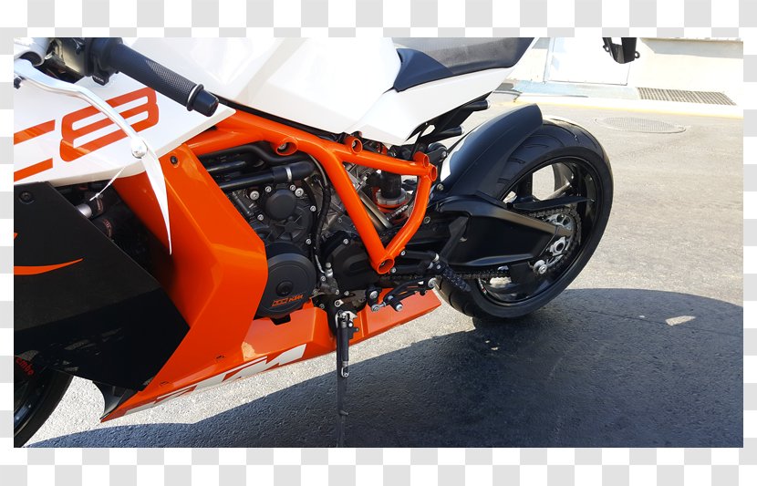 Car Tire Exhaust System Motorcycle Motor Vehicle - Racing - Ktm 1190 Rc8 Transparent PNG