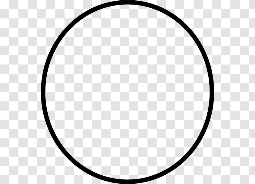 Circle Area Angle Point Black And White - Oval - Photos Transparent PNG