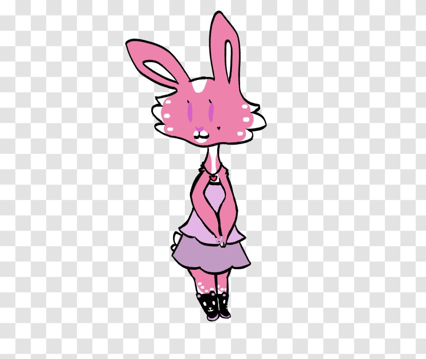 Easter Bunny Cartoon Clip Art - Frame - Cute Character Transparent PNG