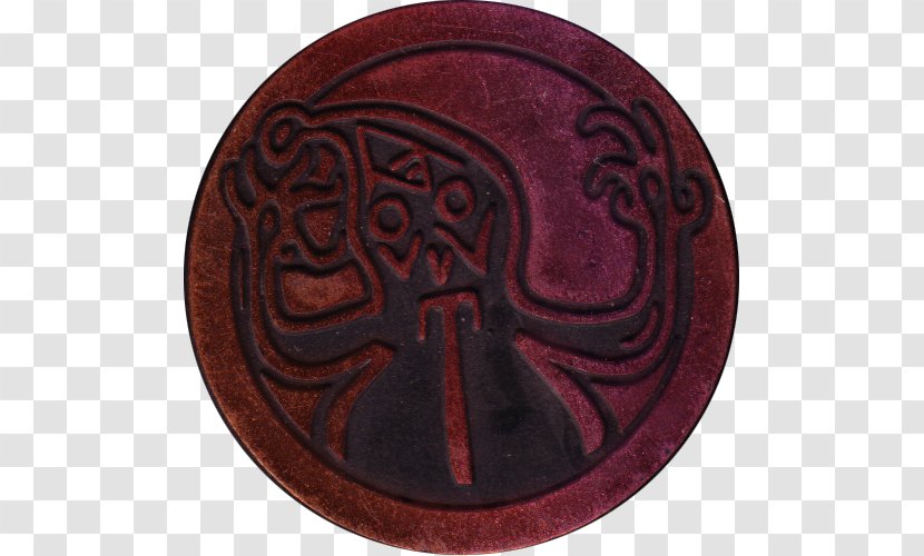 Symbol Copper Maroon Coin Transparent PNG