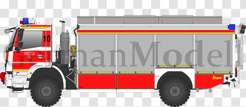 Fire Engine Department Heavy Rescue Vehicle Emergency Feuerwehr Düsseldorf Transparent PNG