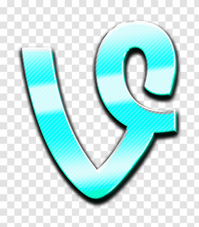 Logo Icon Social Media - Electric Blue Symbol Transparent PNG