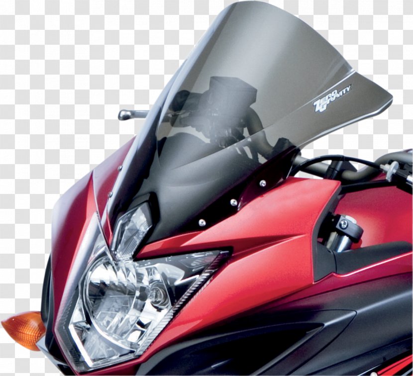 Headlamp Windshield Car Motorcycle Accessories Yamaha Motor Company - Fairing Transparent PNG