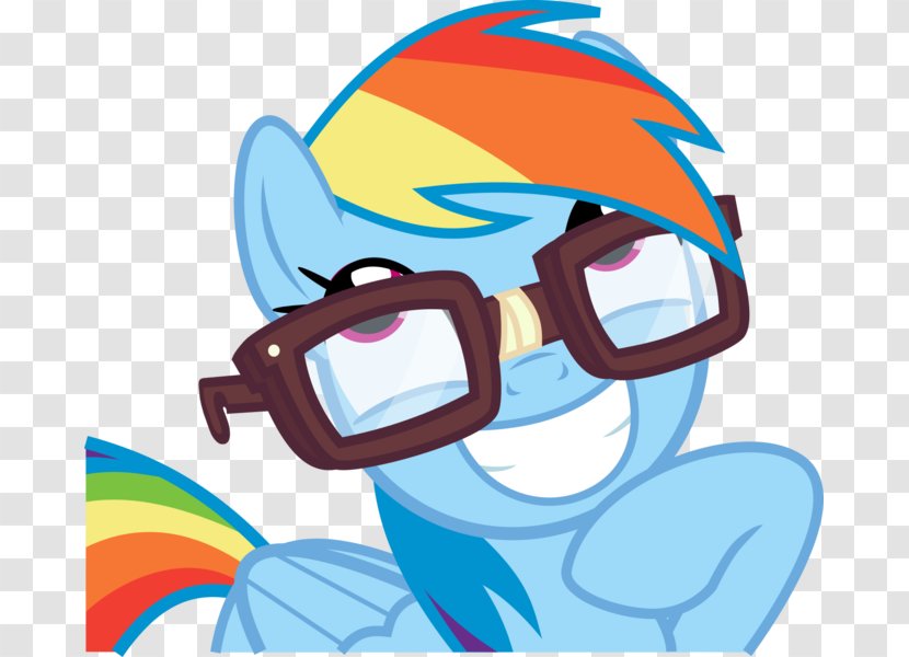 Rainbow Dash Goggles Artist Pony Image - Diving Mask - Nose Transparent PNG